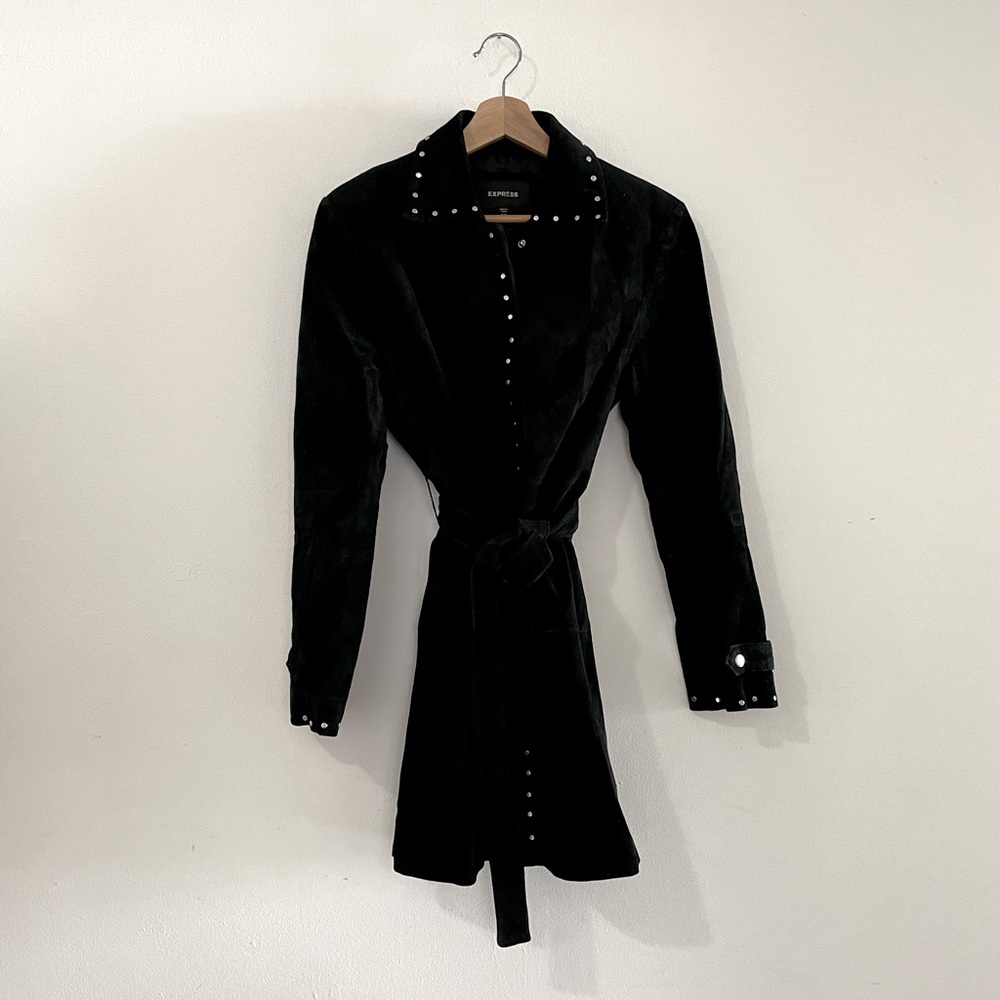 Vintage 90s Express Suede Jacket